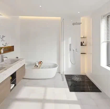 Gạch ốp tường 30x60cm Men Matt Mã Super White Mat-H52