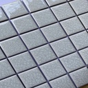 Gạch mosaic gốm men rạn 2 lớp 48x48mm màu xám MHG 932