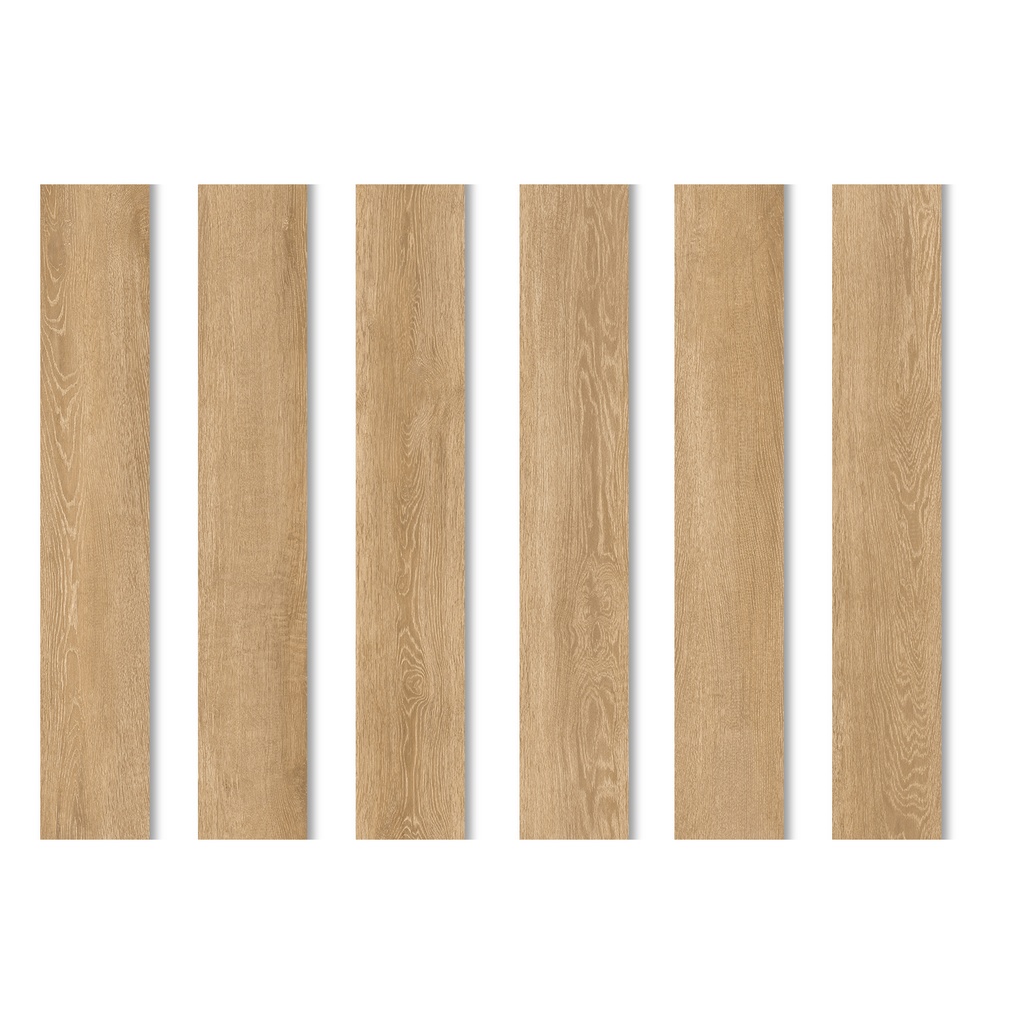 Gạch giả gỗ 195x1200mm OAK WOOD NATURAL - MATT 0212