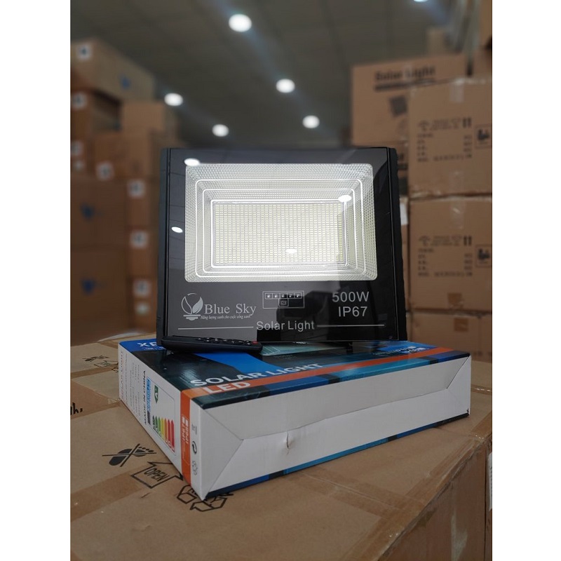 Đèn pha led năng lượng mặt trời 500W NP-500w