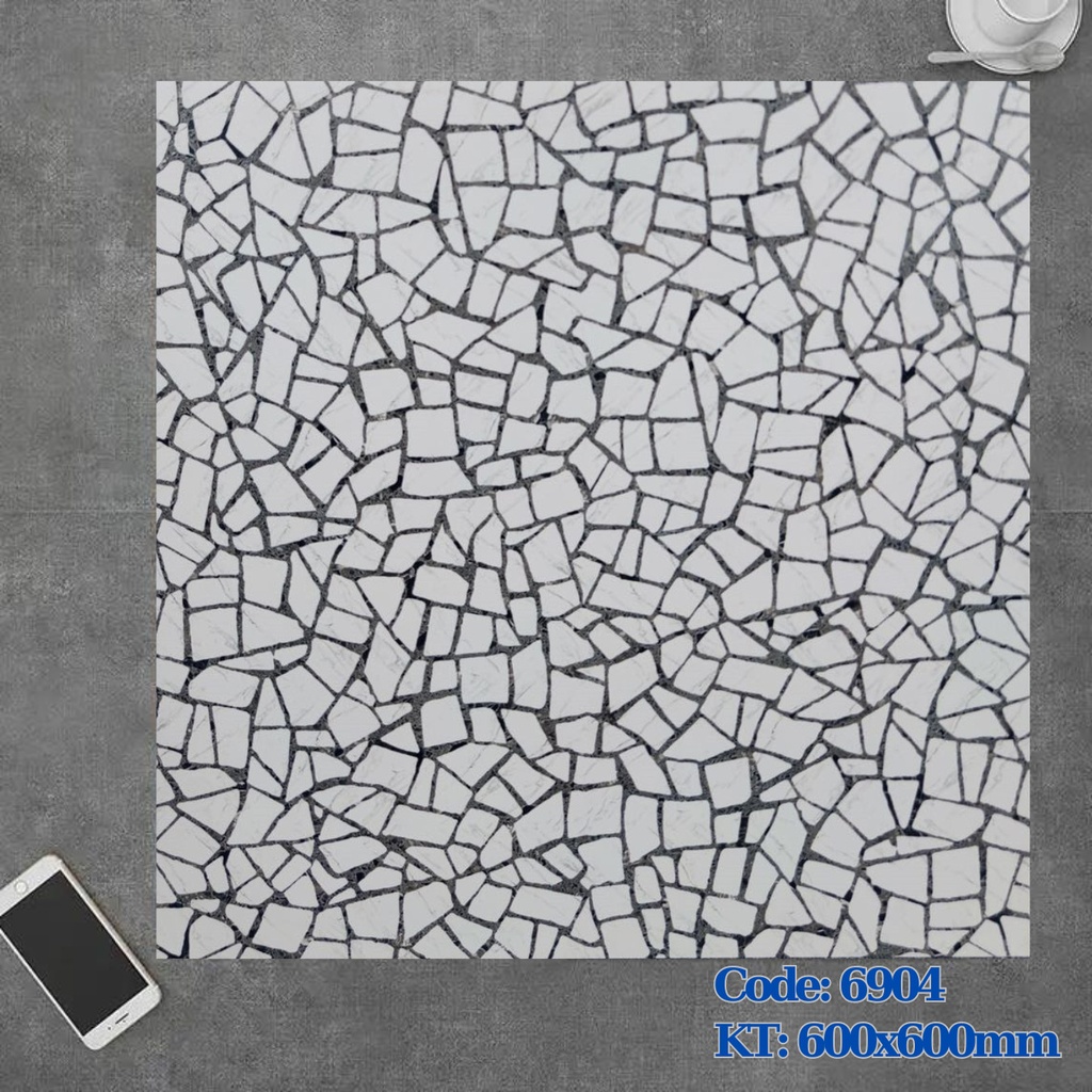 Gạch Terrazzo KT 600x600mm mã 6904