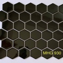 Gạch Mosaic gốm đen bóng MHG930