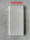 Gạch thẻ xám bóng phẳng KT 75x150mm FA0306P