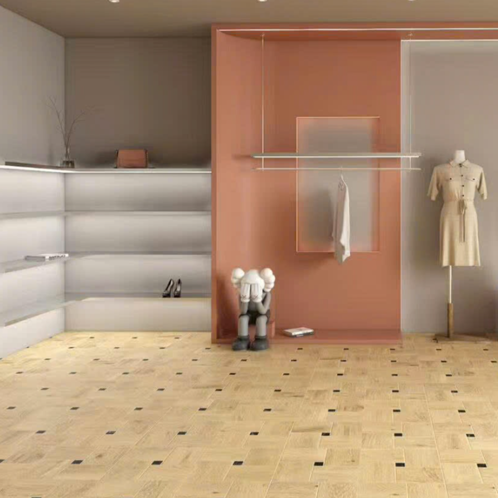 Gạch giả gỗ 600x600mm xương đá nhập khẩu mã GG6A01 (sao chép)