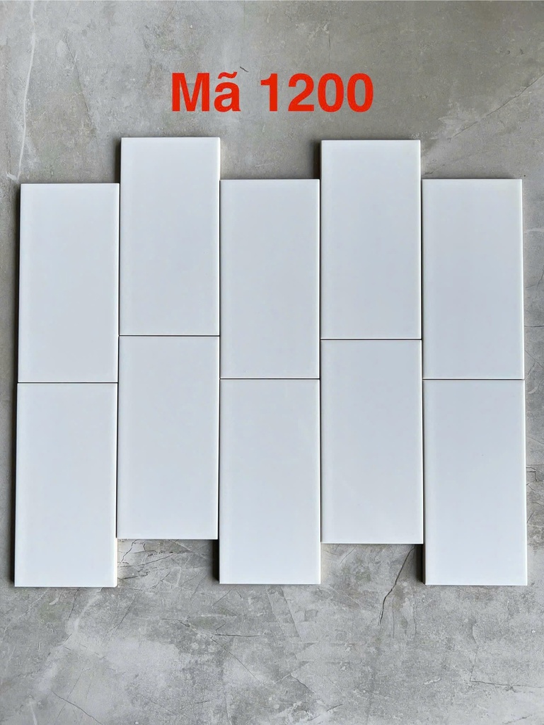 Gạch thẻ 100x200mm loại 1 mã M1200_SA