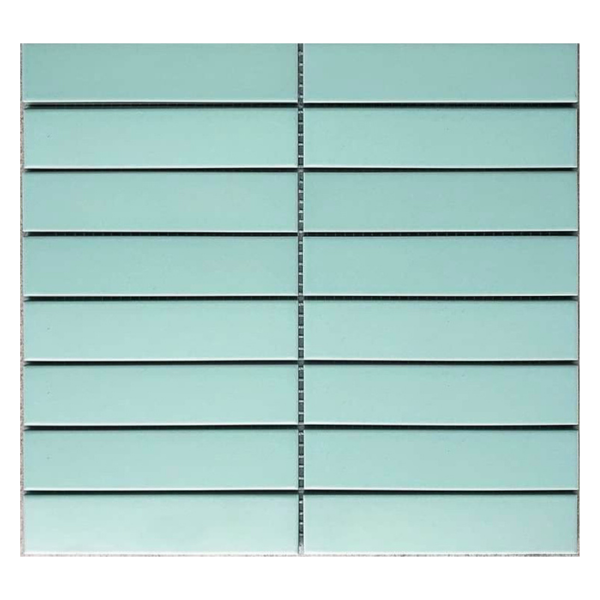 Gạch Mosaic que xanh mint KT 32x145mm mã DS305