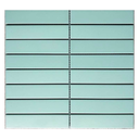 Gạch Mosaic que xanh mint KT 32x145mm mã DS305