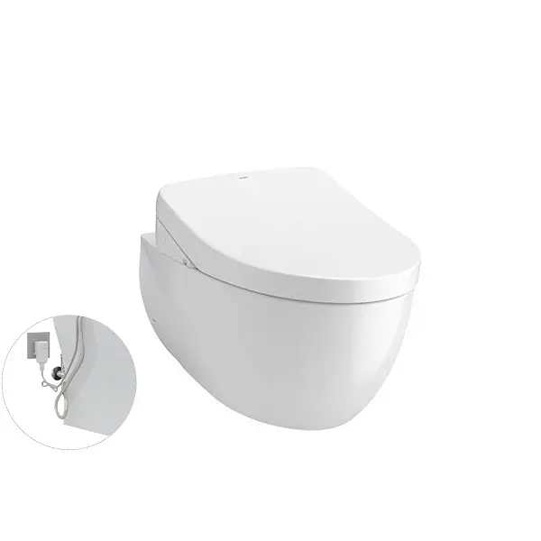 [DSC-CW812RA_TCF4911Z_WH172A] Bàn cầu treo tường LP Series kèm nắp rửa điện tử WASHLET CW812RA_TCF4911Z_WH172A