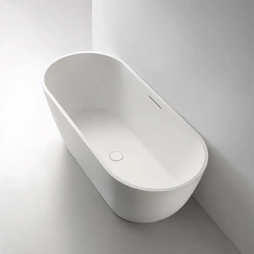 [DSC-MW002 - Matt White] Bồn Tắm Ngâm Mowoen ELENA MW002 - Matt White