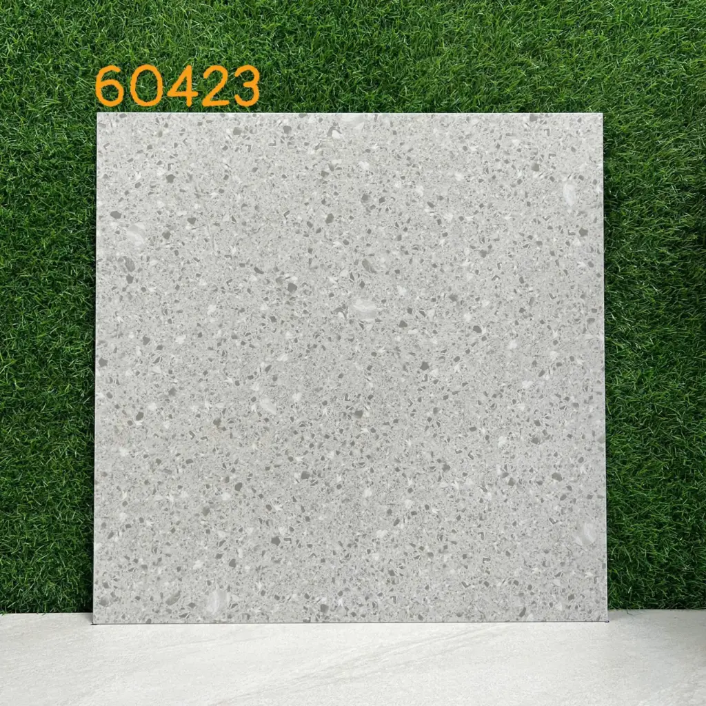 [DSC-60423] Gạch Terrazzo VN, KT 600x600mm xương đá mặt mờ mã 60423-y (60423)