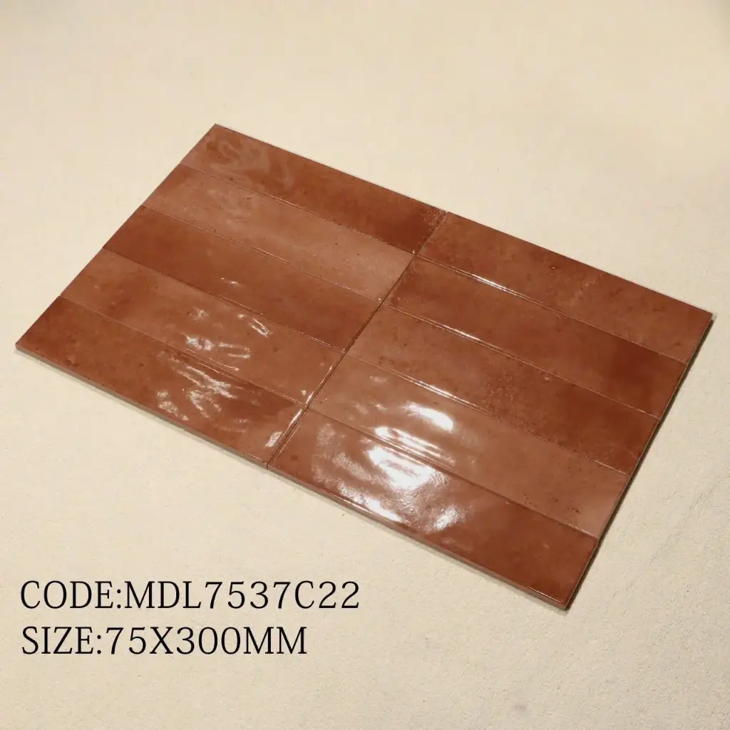 [DSC-MDL7537C22] Gạch Thẻ Men Bóng Lượn Mặt kt 75x300mm Mã MDL7537C22 (1h/1m/44v)
