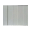 Gạch thẻ Việt Nam KT 75x300mm xám bóng phẳng loại 1 mã 8427