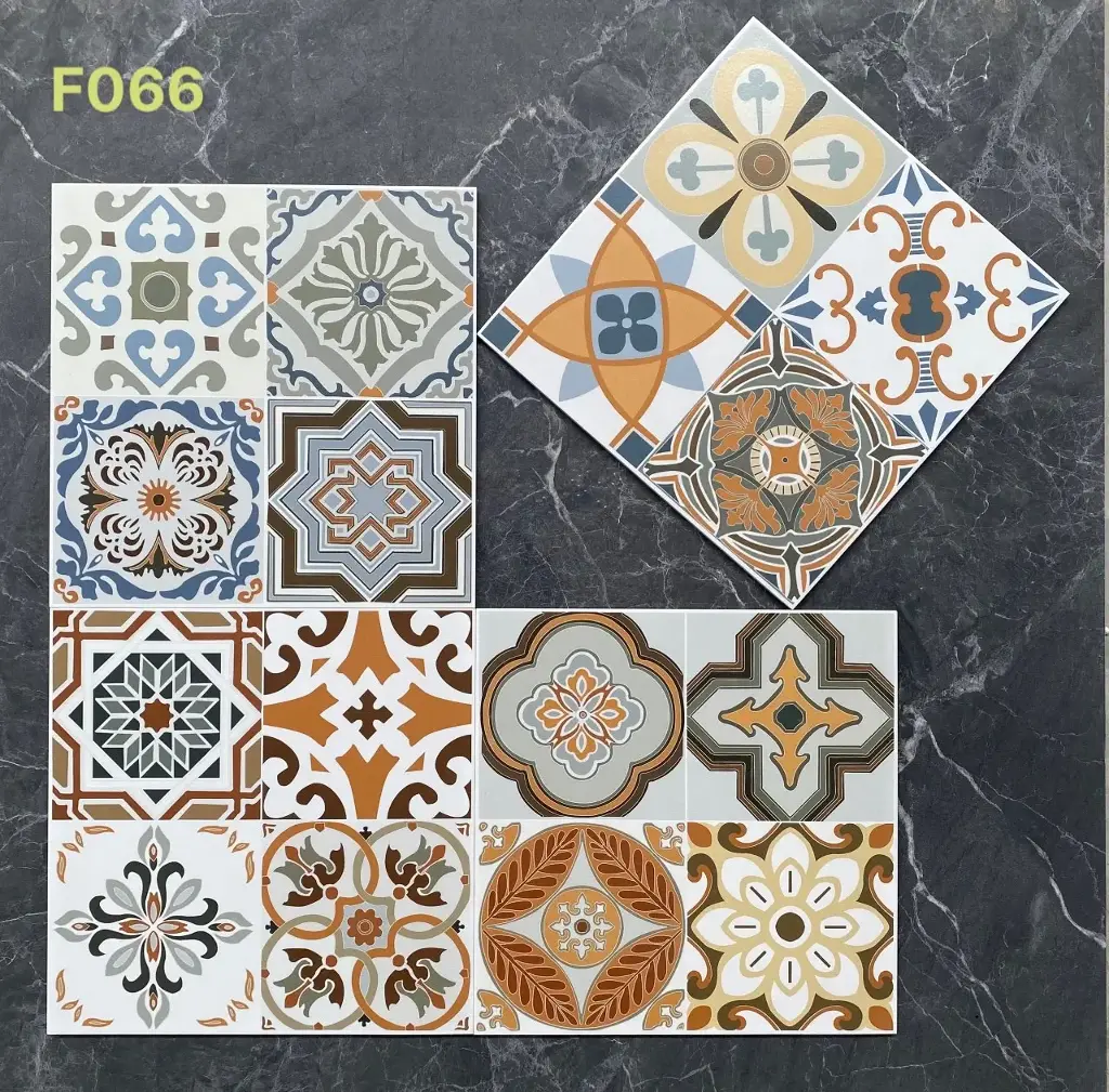 [DSC-F066 ( MF3133 )] Gạch bông KT 300x300 mm mã FG066 (1h/1.m/11v)
