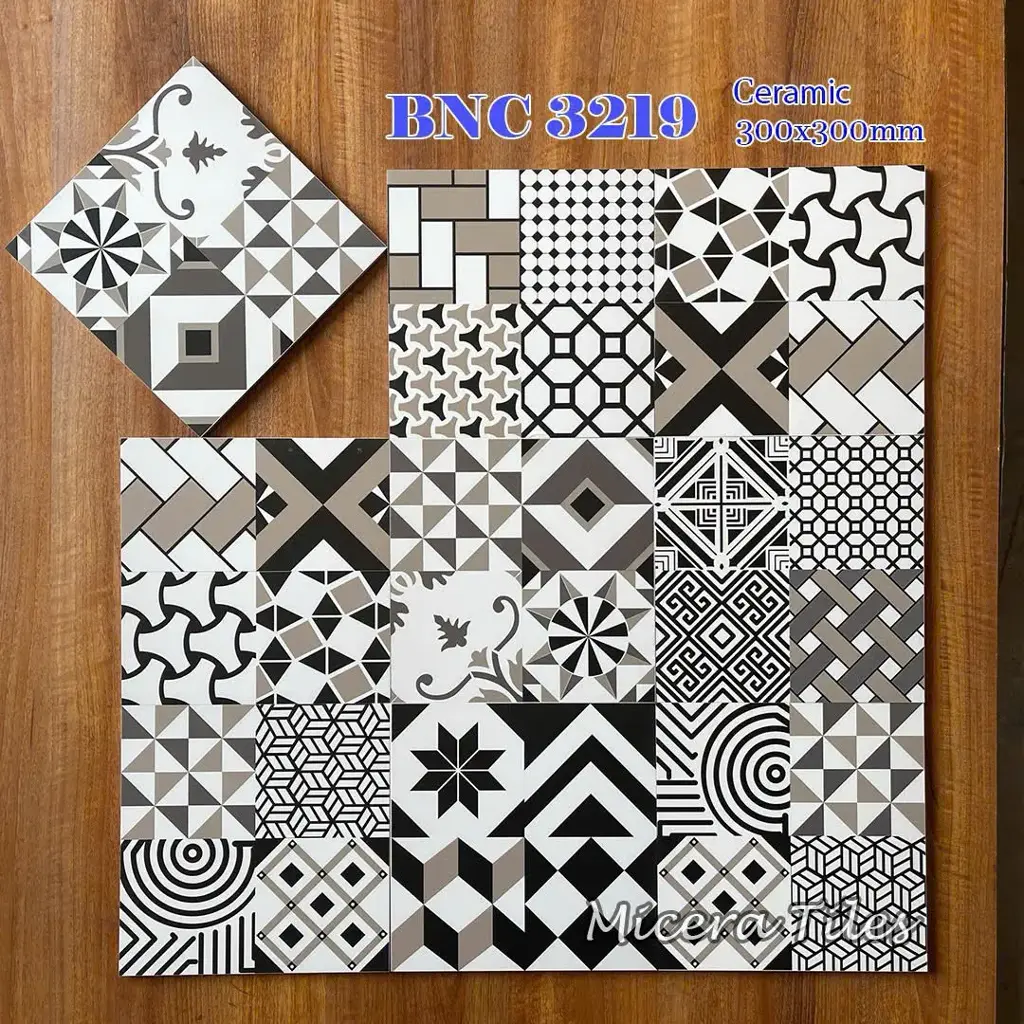 [DSC-3219] Gạch bông ceramic 300x300 mm (3219)