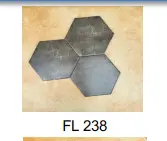 [DSC-FL238] Gạch lục giác 200x230x115 mm mã FL238