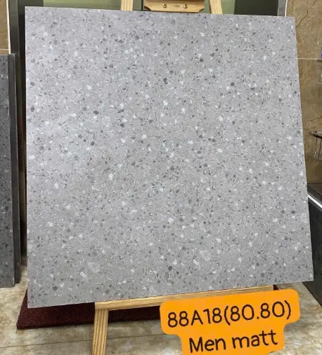 [DSC-KH88A18] Gạch Terrazzo kt 800x800mm Men Matt Mã KH88A18