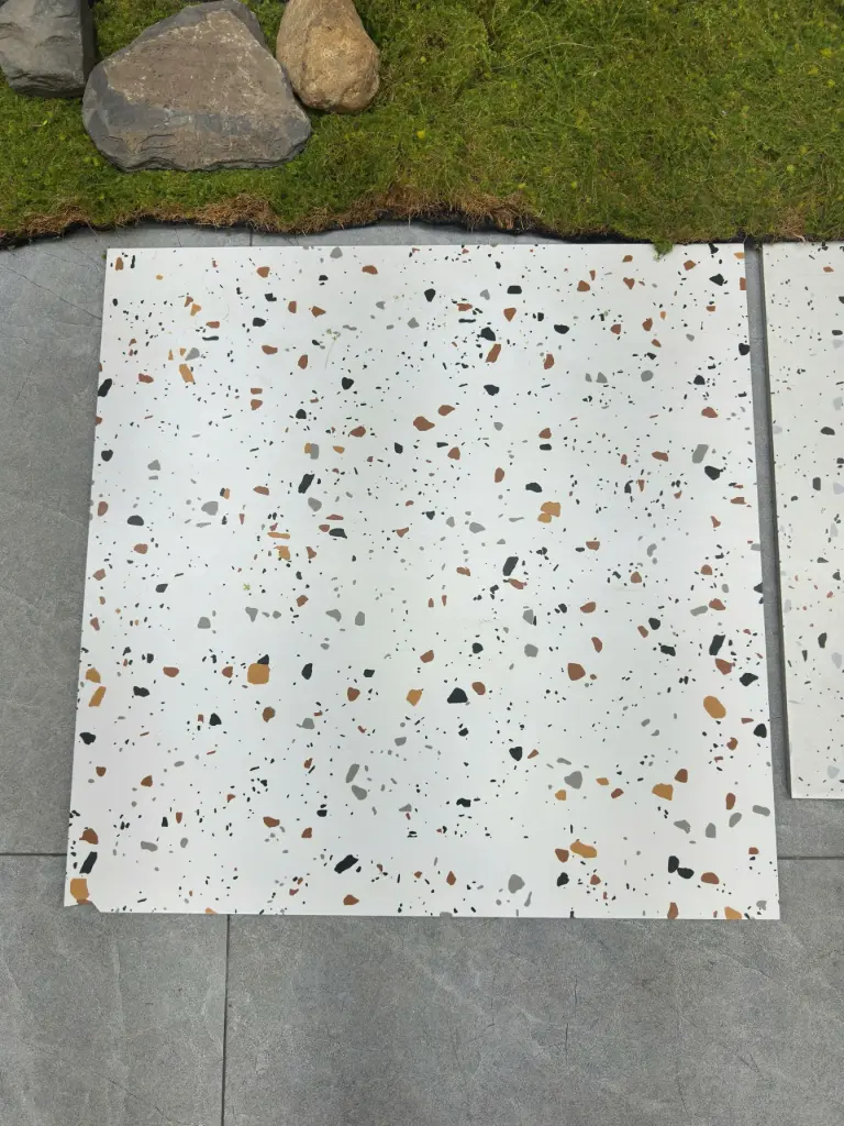 [DSC-66205] Gạch terazo hạt sáng KT 60x60cm Mã 66205