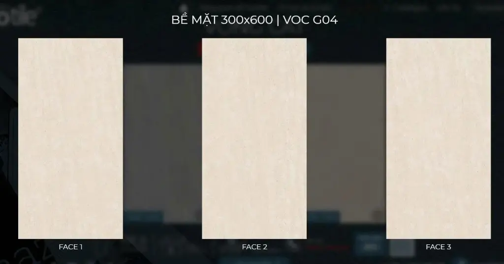 [DSC-VOC-G04] Gạch lát nền kem mờ Euro Tile KT 300x600mm mã VOC-G04
