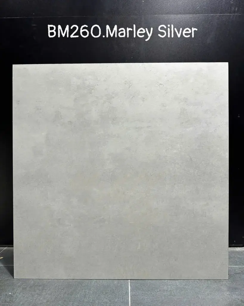 [DSC-Marley silver] Gạch lát nền Ấn xám mờ KT 800x800mm mã Marley silver