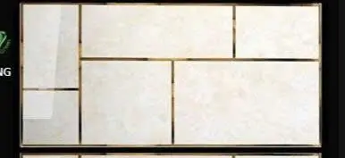 [DSC-OPKJ001B] Gạch ốp tường KT 300x600mm Nhũ vàng đậm mã OPKJ001B