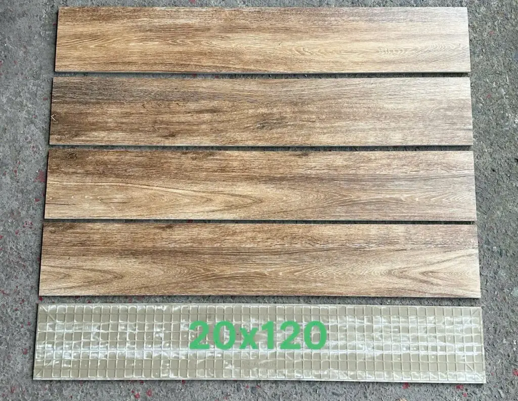 [DSC-AGL-PIANTE HONEY] Gạch giả gỗ nâu Ấn KT 200x1200 Mã AGL-PIANTE HONEY