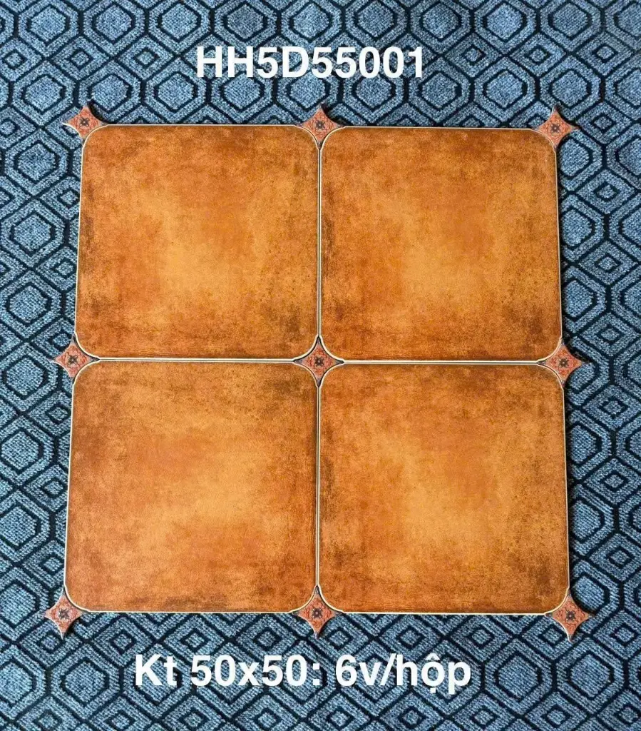 [5D55001] Gach giả cổ TQ kích thước 500x500 5D55001
