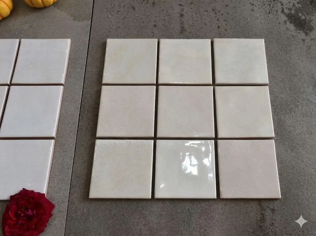 [DSC_DS1101G] Gạch thẻ VN gợn KT 100x100mm màu be DS1101G/CRMA1001G