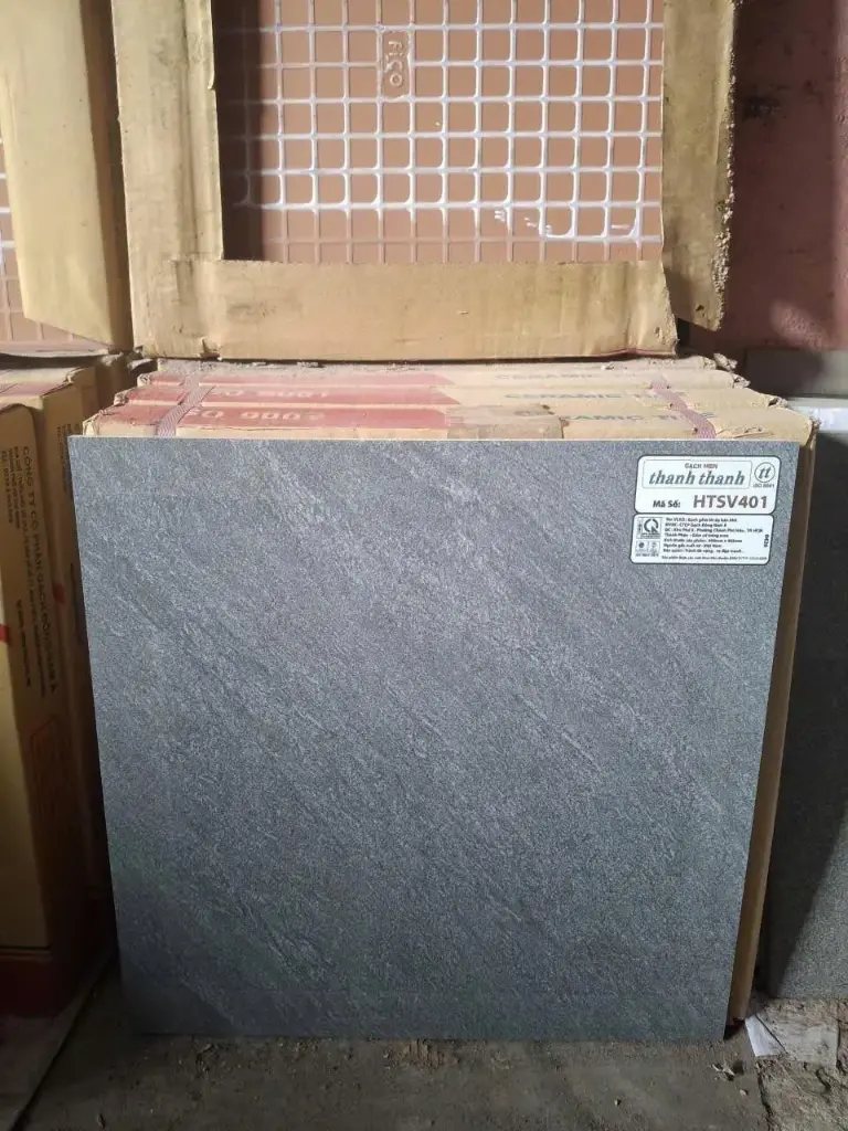 [DSC-HTSV401] Gạch lát nền xám KT 400x400mm mã HTSV401