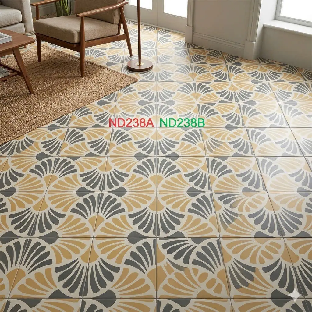 [DSC-Xs2012A/ ND238A] Gạch bông 200x200 mm mã Xs2012A/ ND238A