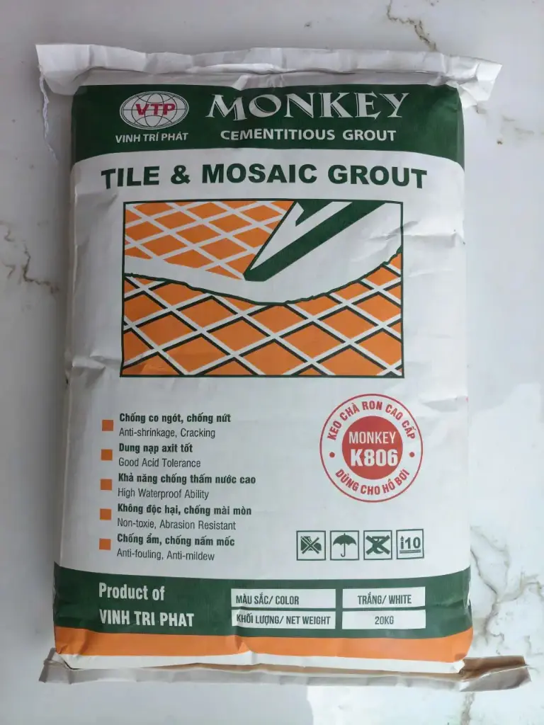 [DSC-K806] Keo dán gạch mã Monkey K806