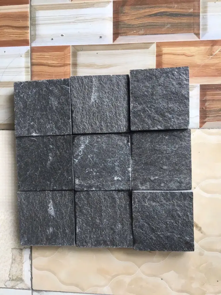[Đá slate đen] Đá slate đen 10x10x2cm