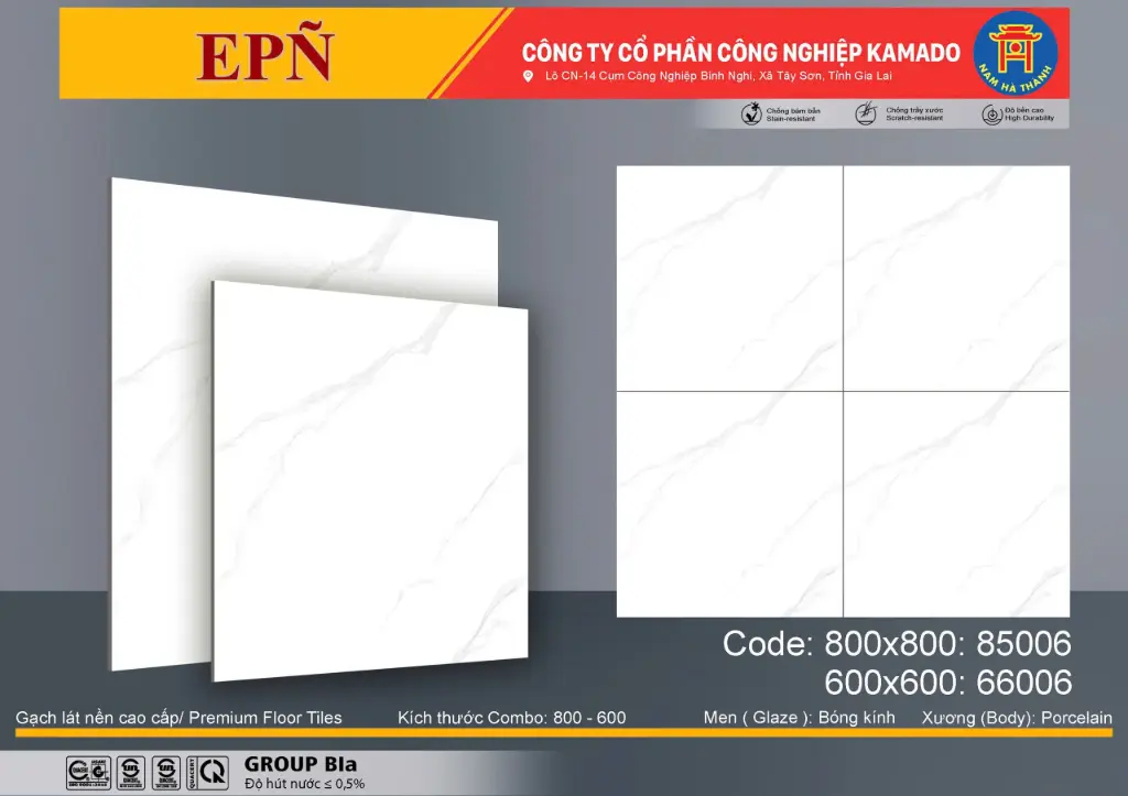 [DSC-66006] Gạch ốp lát KT 600x600mm mã 66006