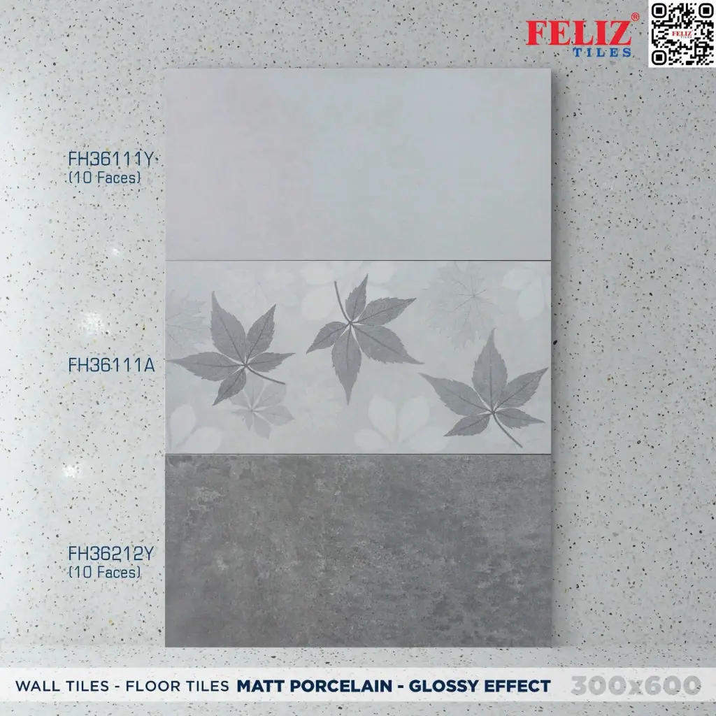 [DSC-36311A] Gạch ốp điểm xám mờ KT 300x600mm mã 36111A