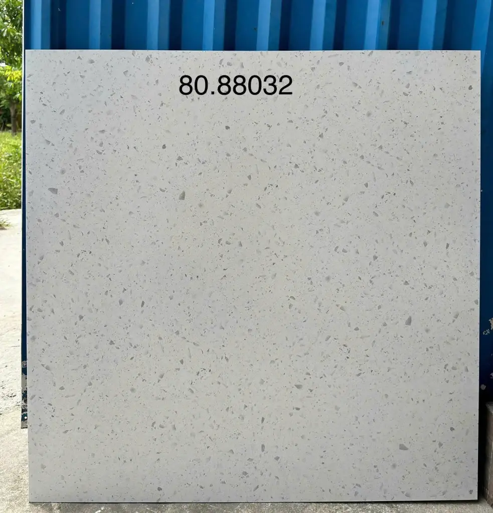 [88032] Gạch Terrazzo TQ, KT 800x800mm, Xương Porcelain mặt mờ mã 88032