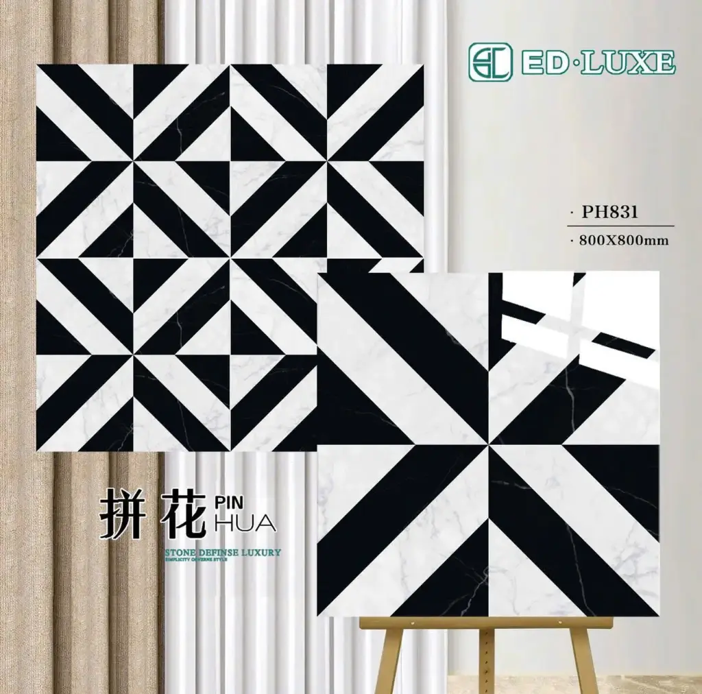 [DSC-PH831] Gạch bông KT 800x800mm mã PH831