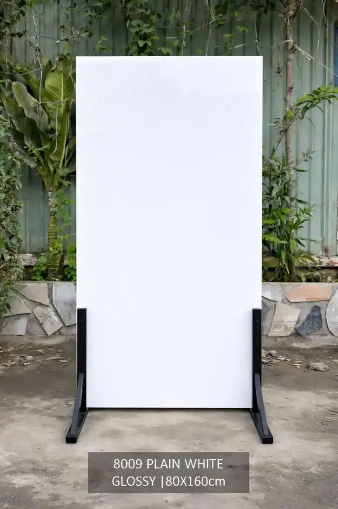 [DSC-8009] Gạch ốp lát trắng bóng phẳng, KT 800x1600mm, mã 8009 (2v/thùng/2.56m2)