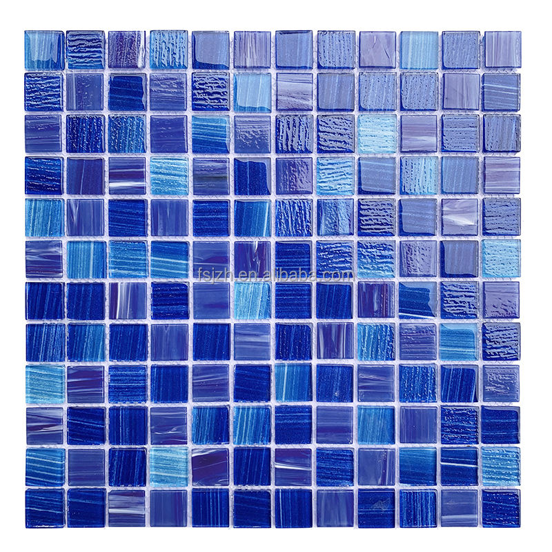 [DSC-2607-12147] Gạch Mosaic Bể Bơi Ocean Blue JOY JSG2339 - Pha Lê Thủy Tinh Cao Cấp