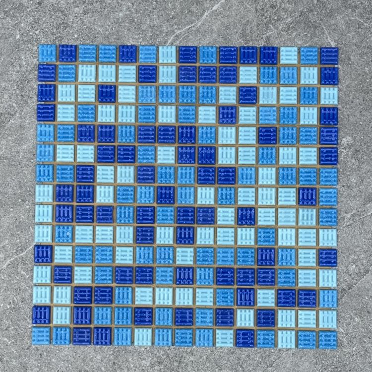 [DSC-2607-48377] Gạch Mosaic Thủy Tinh 2x2cm - Bề Mặt Bóng Loại Craft