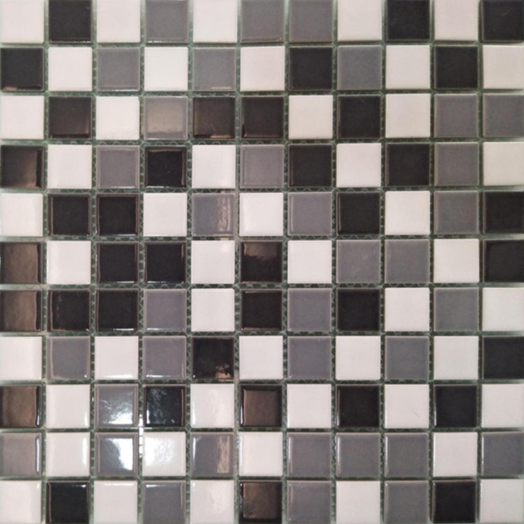 [DSC-2607-32836] Gạch Mosaic Thủy Tinh Vuông HANSE YPTLM8662 - Lát Tường Hiện Đại