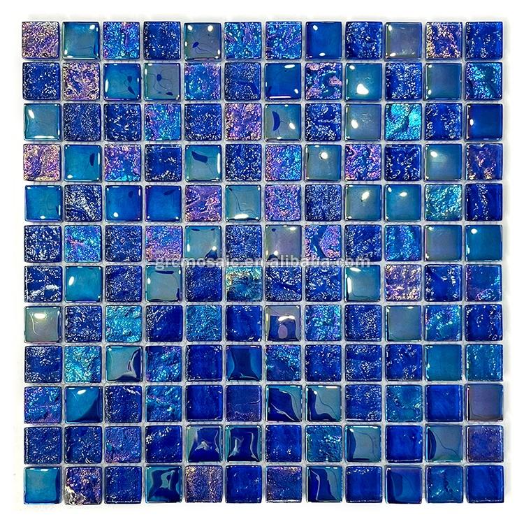 [DSC-2607-47136] Gạch Mosaic Thủy Tinh Iridescent Grace 18NS306B-23B - Trang Trí Bể Bơi & Phòng Tắm