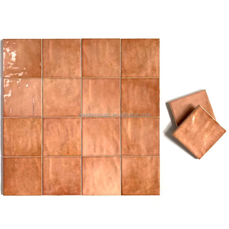 [DSC-2607-39424] Gạch Mosaic Gốm Handmade WEIDE 120M7 - Lát Tường Bếp Phong Cách Rustic