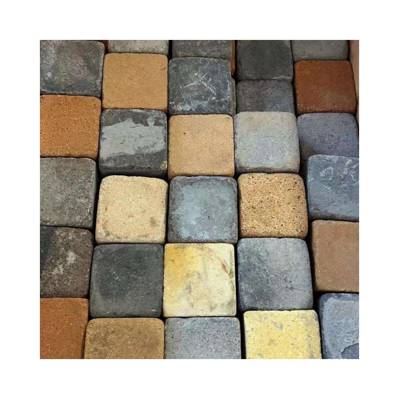 [DSC-2607-96466] Gạch Refractory SH STONE - Gạch Mosaic Cổ Điển, Gạch Clay Tái Chế, Ốp Tường Cobblestone Đa Màu