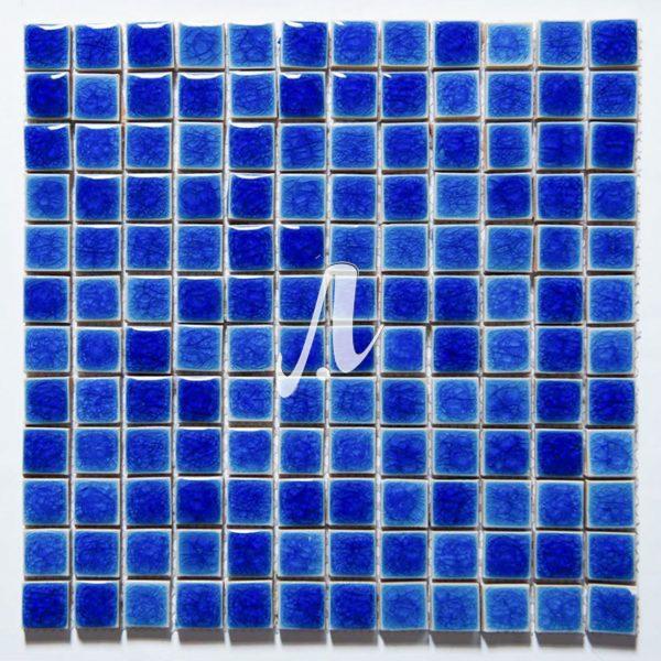 [DSC-2608-53140] Gạch mosaic bể bơi xanh coban 2.3x2.3