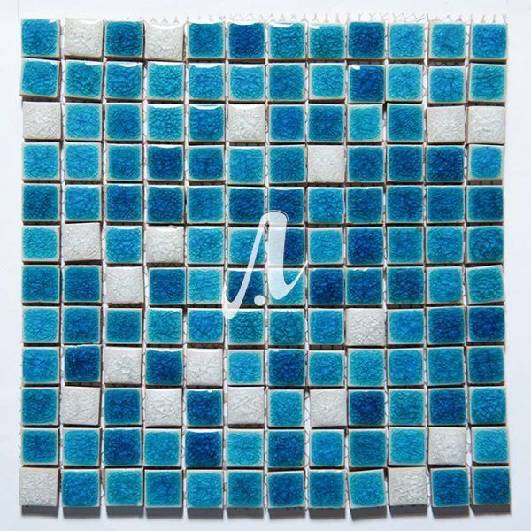 [DSC-2608-37855] Gạch mosaic bể bơi trộn màu xanh dương 2.3x2.3