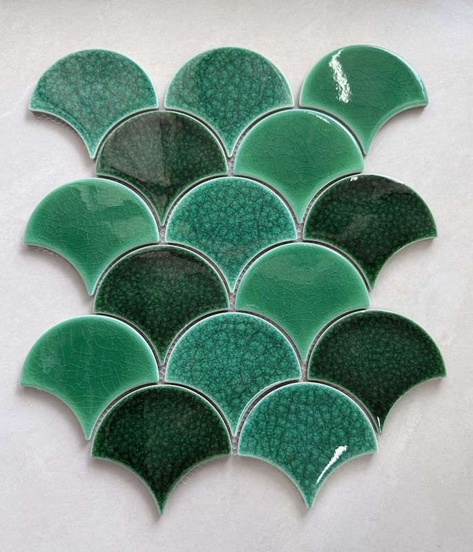 [DSC-2608-45210] Gạch Mosaic Vảy Cá MHF 217