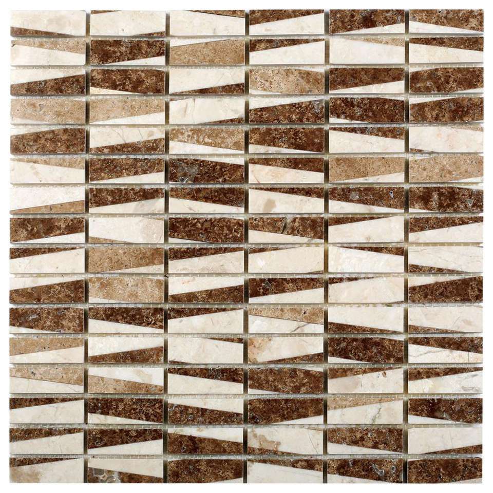 [DSC-2607-39042] Gạch Marble Mosaic KBSTONE 305x305mm - Ốp Tường Sàn Hiện Đại