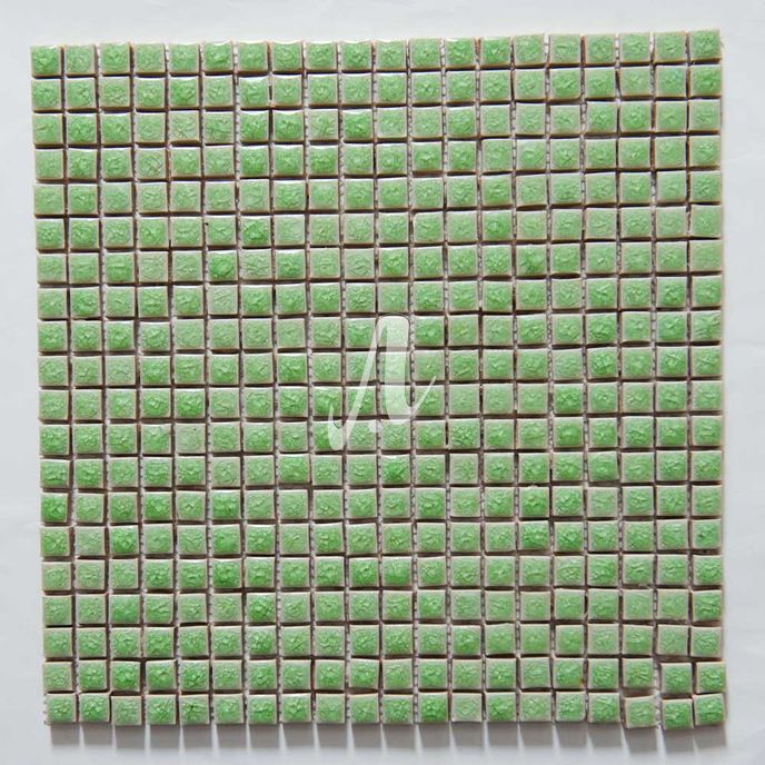 [DSC-2608-53942] Gạch mosaic vuông xanh non 1x1