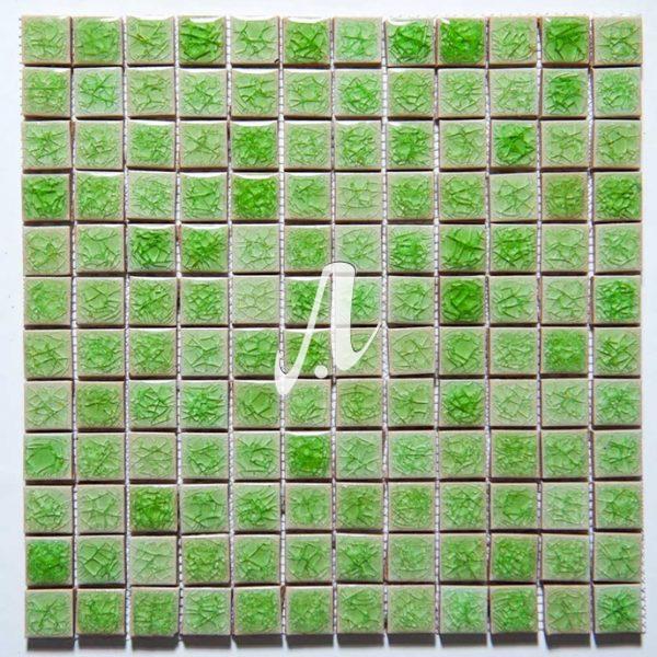 [DSC-2608-37135] Gạch mosaic vuông xanh non 2.3x2.3