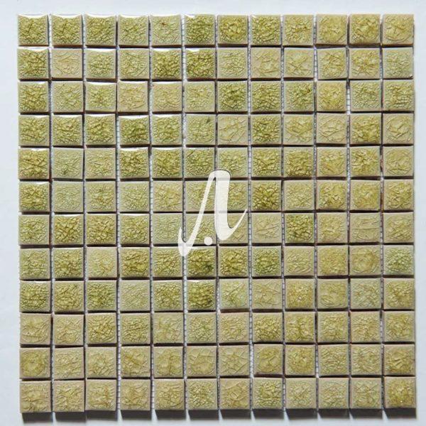 [DSC-2608-31157] Gạch mosaic vuông vàng chanh 2.3x2.3