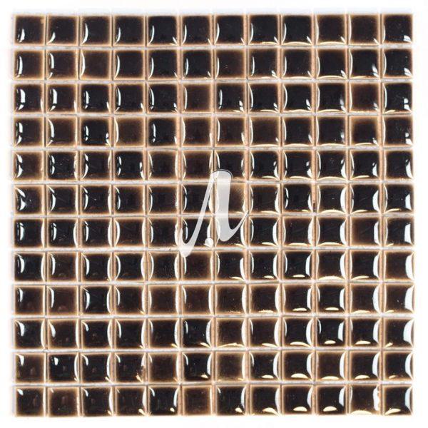 [DSC-2608-67470] Gạch mosaic vuông nâu đậm 2.3x2.3